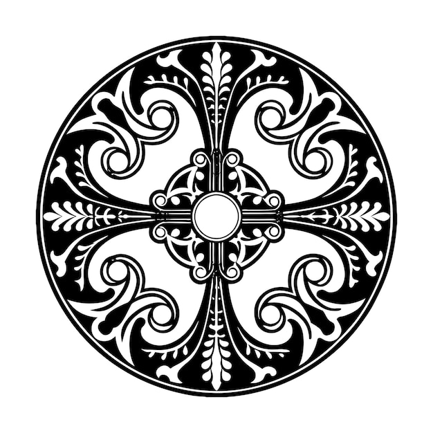 Un cautivador mandala de oro de lujo intrincadamente diseñado con elegantes patrones que exudan opulencia