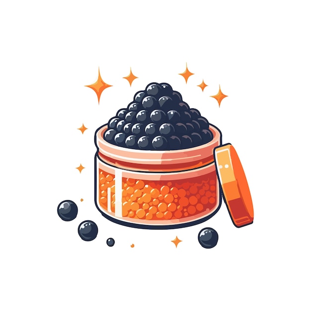 Vector caviar ai imagen generada