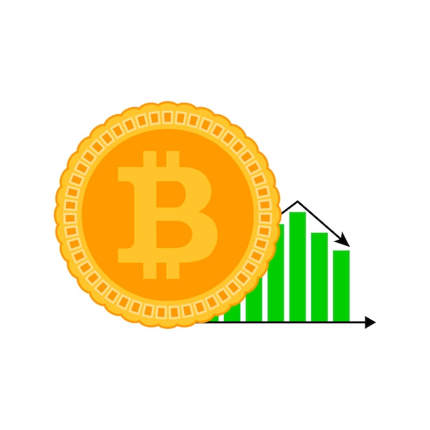 Cayendo por supuesto bitcoin