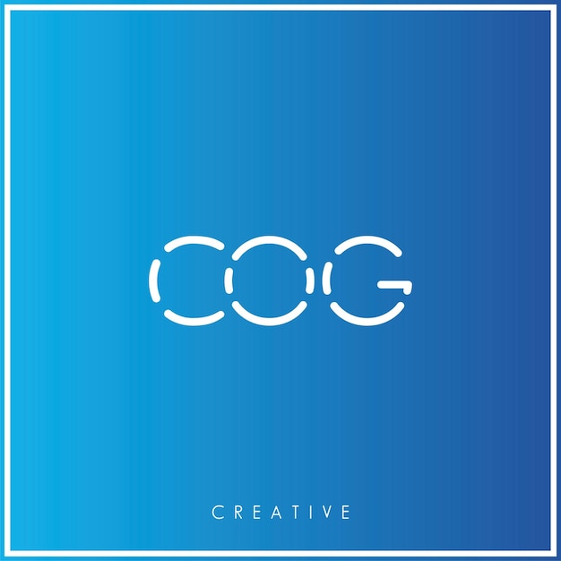 CC Premium Vector último diseño de logotipo Diseño creativo de logotipo Ilustración vectorial Logotipo mínimo Monograma