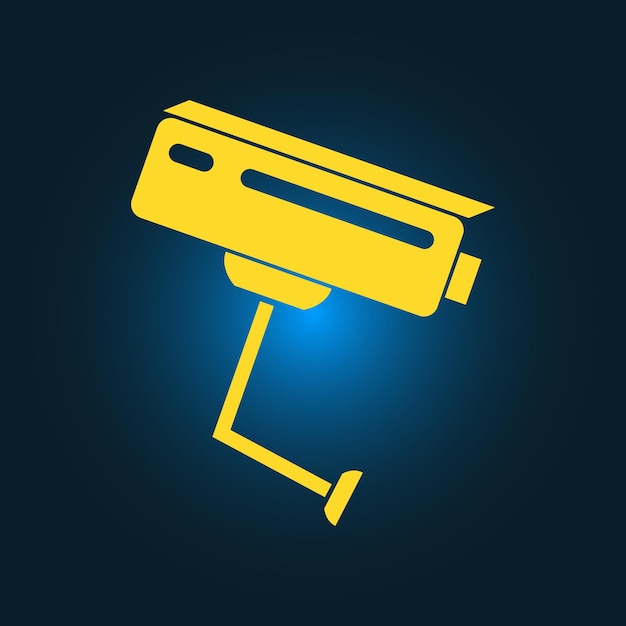 CCTV icono de moda orgulloso ilustración vectorial abstracta obras de arte coloridas diseño encantador