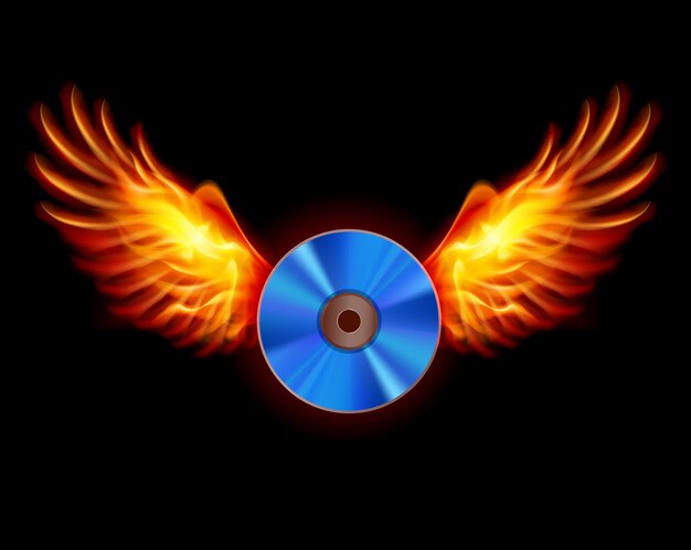 Cd-fiery wings