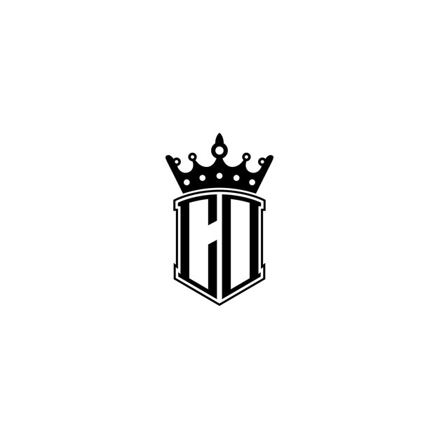 CD Monogram Logo Diseño carta texto nombre símbolo monocromo logotipo alfabeto carácter simple logo