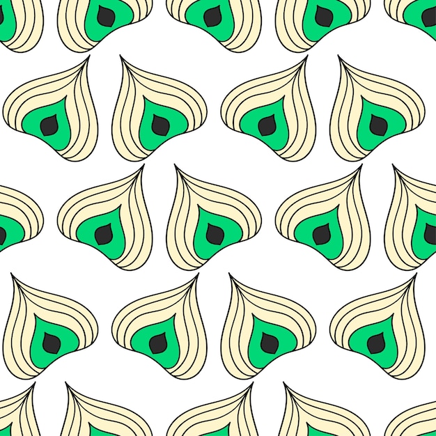 Cebolla ingrediente ornamento estampado textil de patrones sin fisuras. Ideal para tela vintage de verano, álbumes de recortes, papel tapiz, papel de regalo. patrón de repetición diseño de fondo