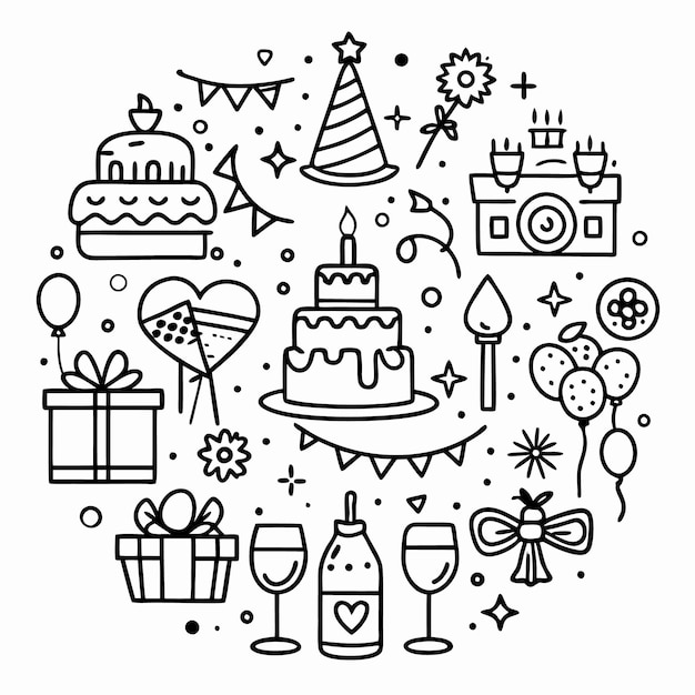 Celebra el cumpleaños con regalos de globos de pastel