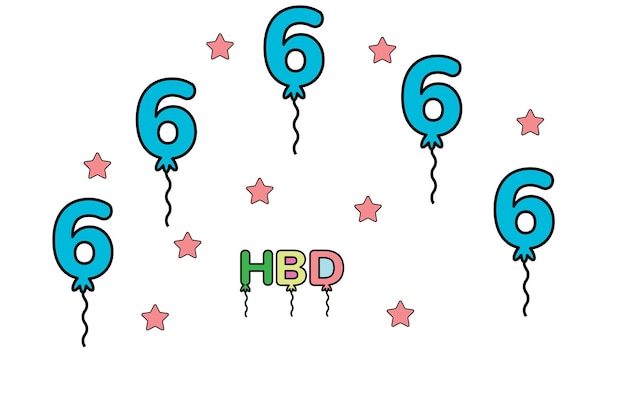 celebración de cumpleaños patrón iconos de fondo