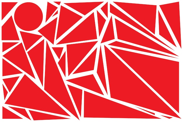 Celebración del Día de la Independencia de Indonesia Abstracto Fondo Paisaje Forma con color rojo para su recurso gráfico