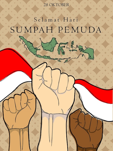 Celebración del Día de la Juventud de Indonesia