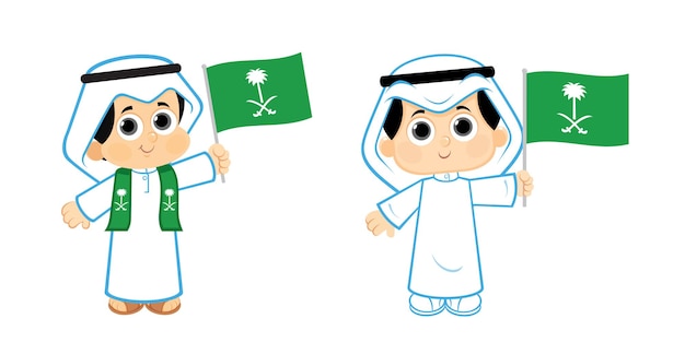 Celebración del día nacional de arabia saudita