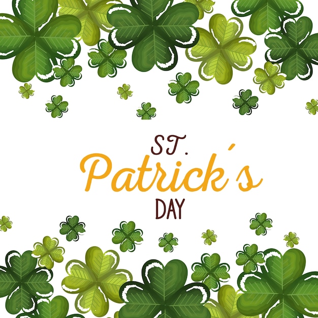 Celebración del día de San Patricio feliz