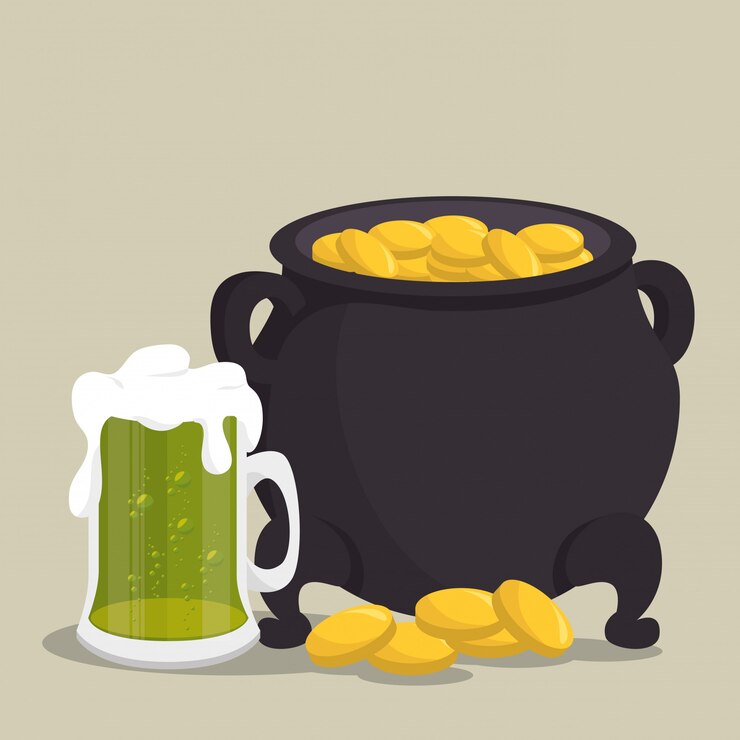 Vector celebración del día de san patricio
