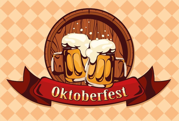 Celebración del Oktoberfest Alemania