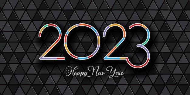 celebración de la palabra feliz año nuevo