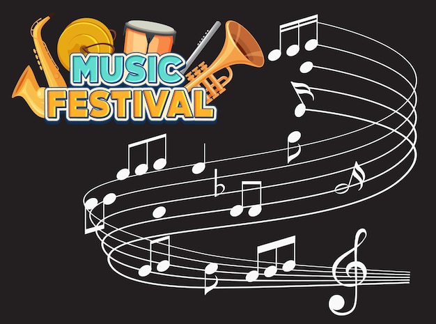 Celebración de un vibrante festival de música