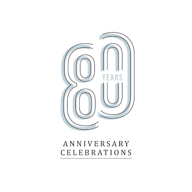 celebraciones aniversario Logotipos Colecciones plantilla