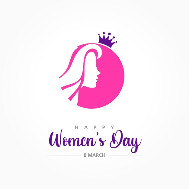 celebrando las mujeres feliz Día Internacional de la Mujer