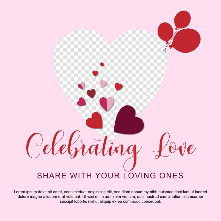 Celebrar los deseos de amor Tarjeta de felicitación del aniversario de San Valentín
