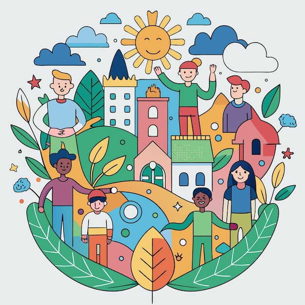 Celebrar la diversidad y el amor Un grupo multigeneracional y multicultural