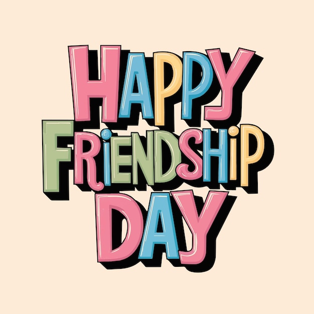 Celebrar el feliz día de la amistad