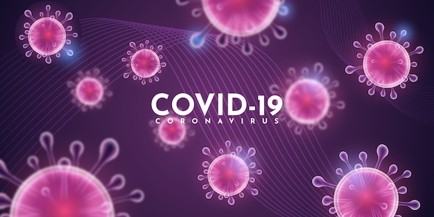 Célula del virus covid-19