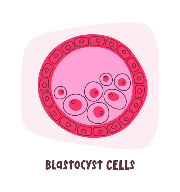 Vector células humanas de blastocisto