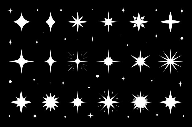 El centelleo de las estrellas, el resplandor de las estrellas y el destello de las estrellas.