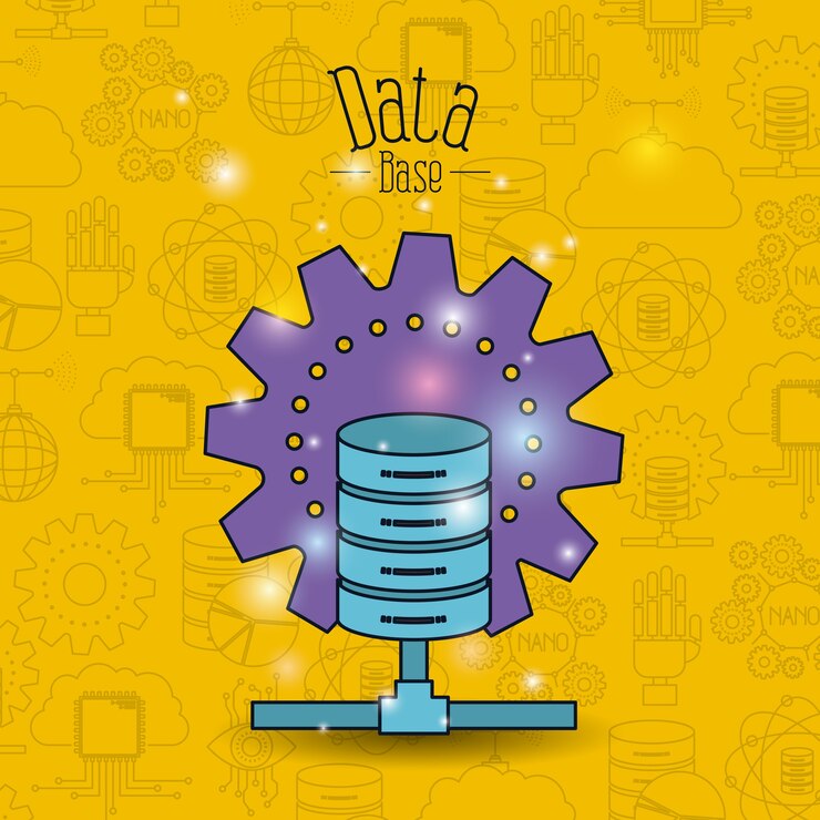 Vector centro de base de datos