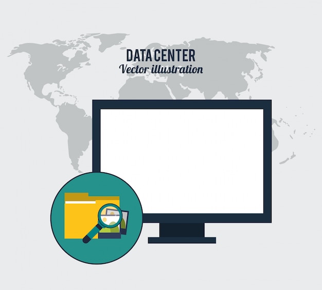 Centro de datos de búsqueda de almacenamiento internacional