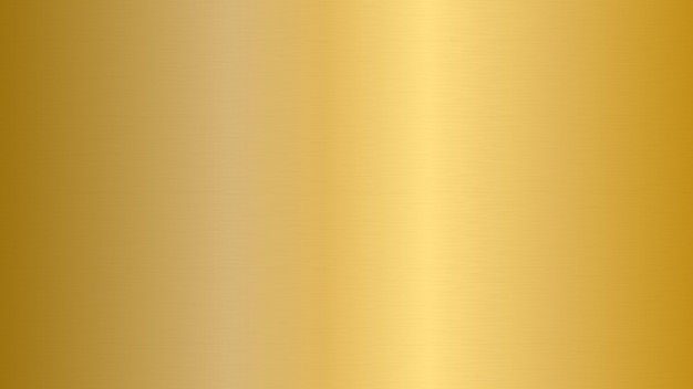 Vector cepillar el fondo de textura de acero metal dorado. textura abstracta de ilustración vectorial. dorado metalizado.