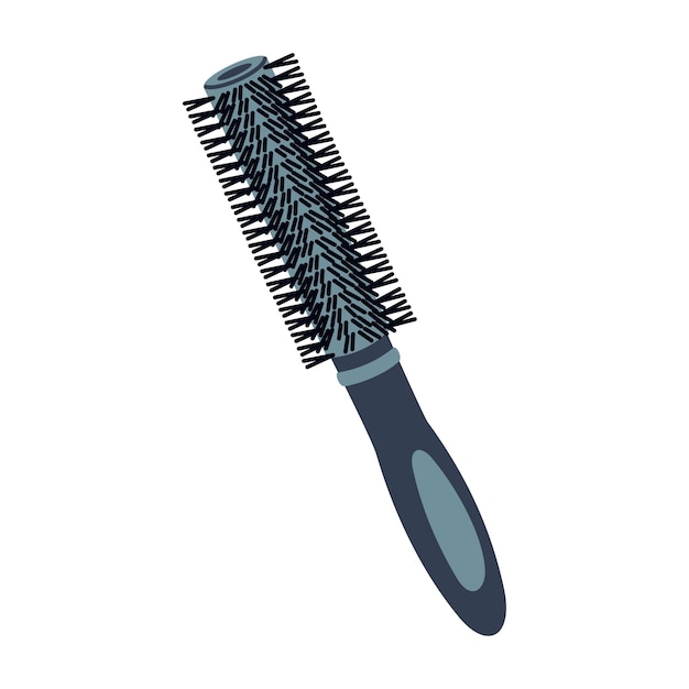 Cepillo para el cuidado diario del cabello en casa. Equipo de peluquería para peinado. accesorio de barbería