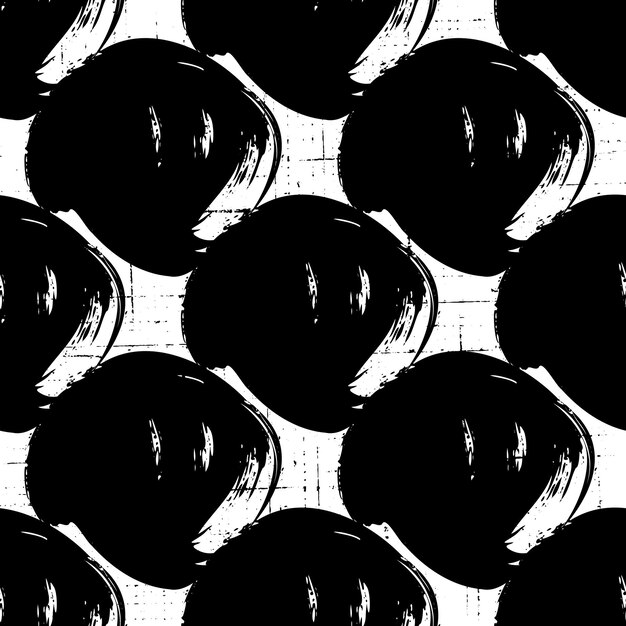 Cepillo negro abstracto