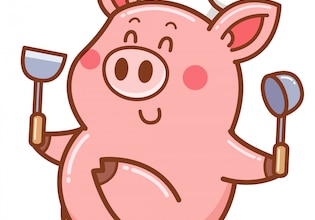 dibujo de cerdo