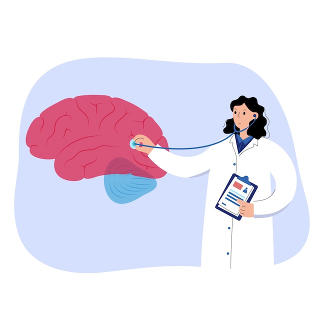 Vector cerebro y neurología