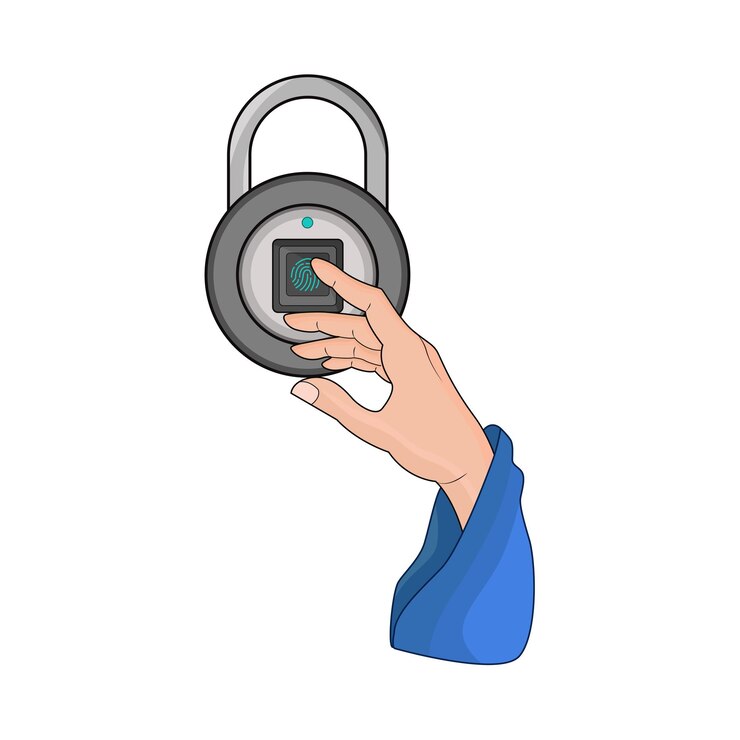 Vector cerradura de la puerta
