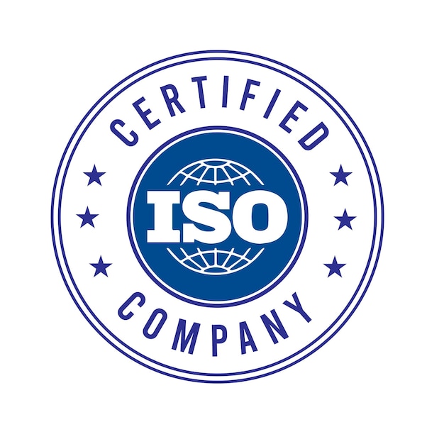 Vector certificación iso 9001 2015 logotipo iso 90012015 certificación iso 9000
