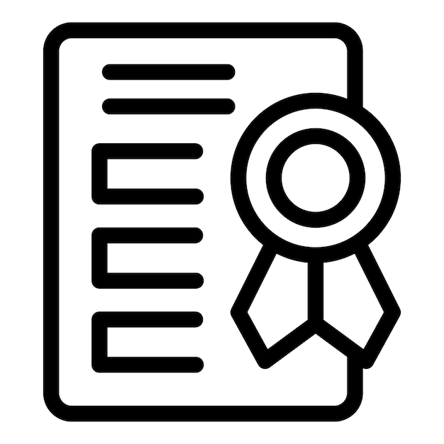 Certificado oficial con cinta y sello de cera roja que representa la validación de la autenticidad