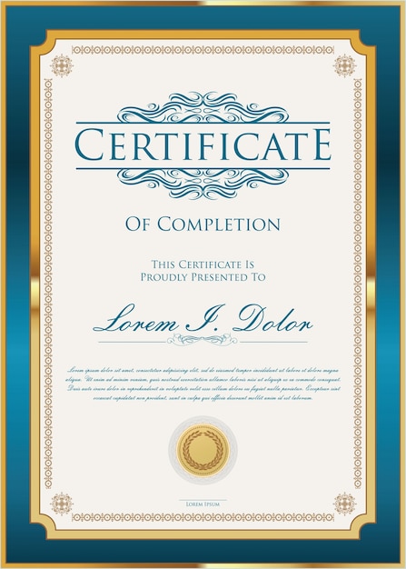 el certificado
