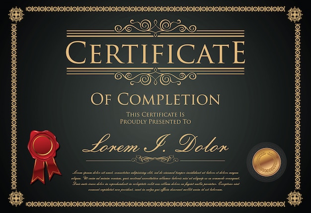 el certificado