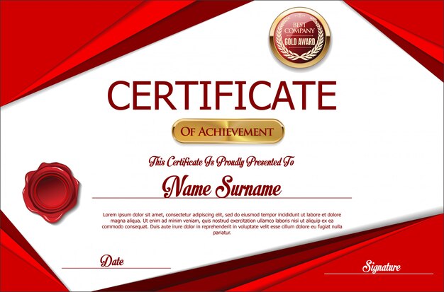 el certificado