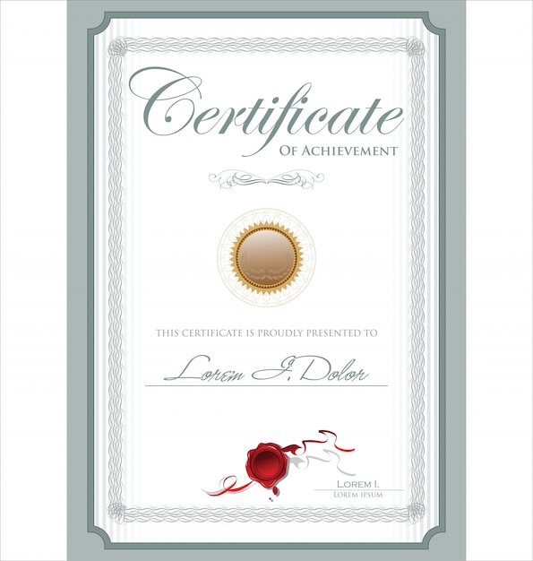 el certificado