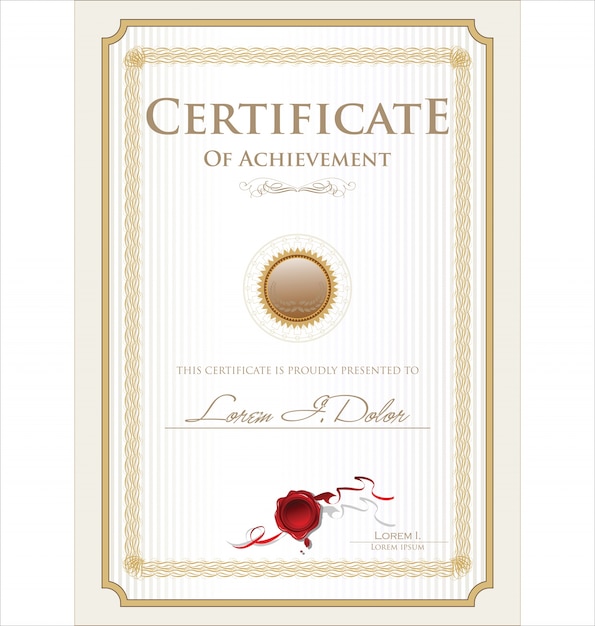 el certificado