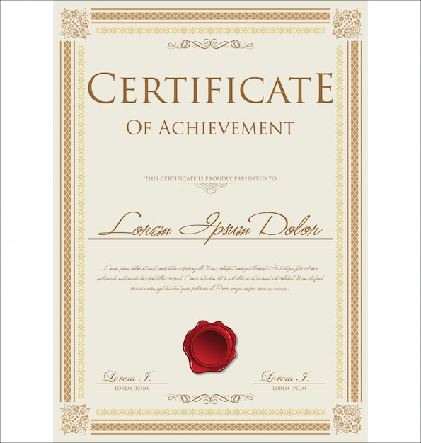 el certificado