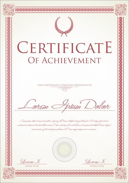 el certificado