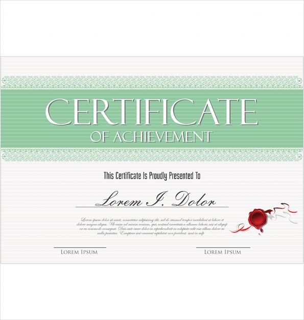 el certificado