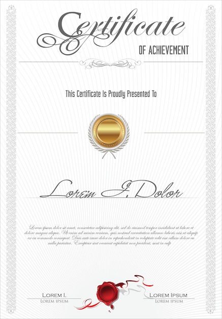 el certificado