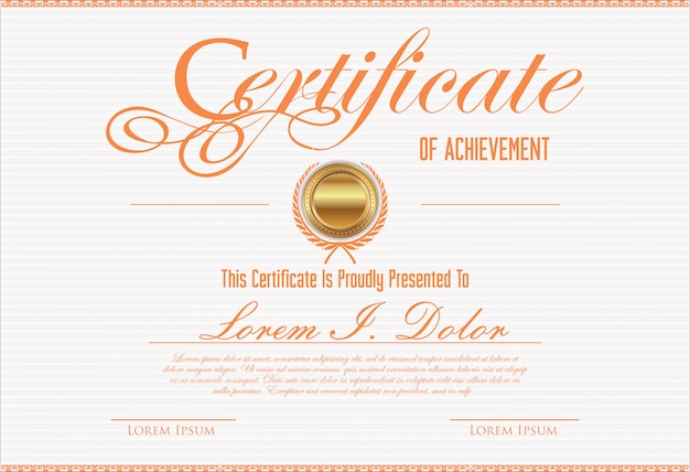 el certificado