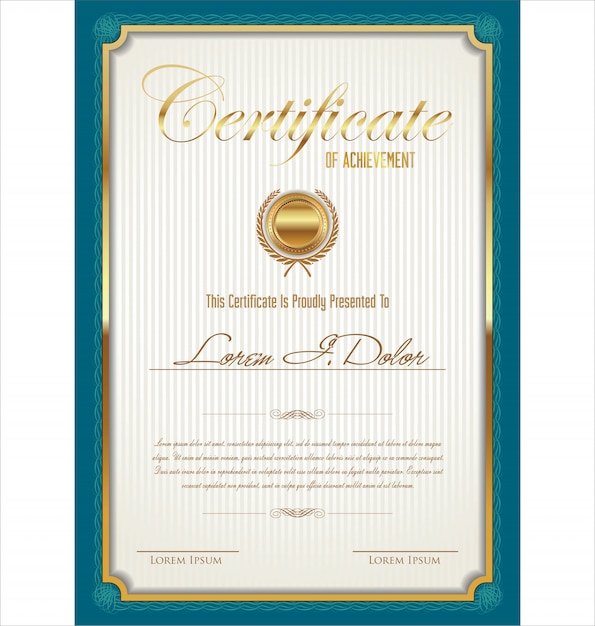el certificado