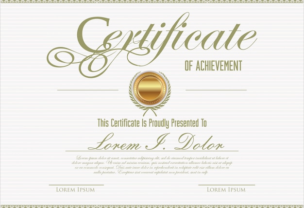 el certificado