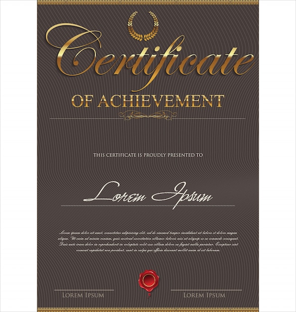 el certificado