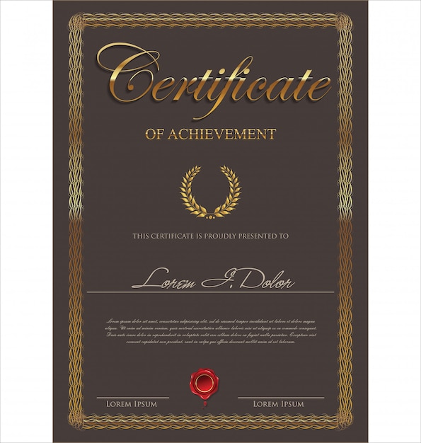 el certificado